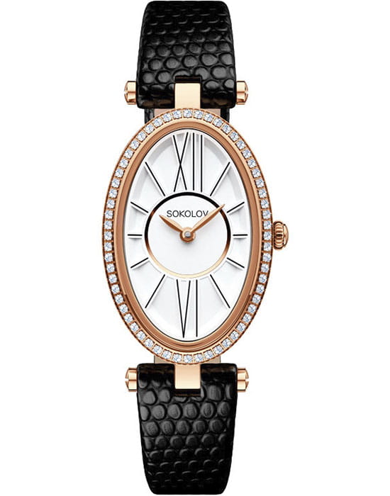 Sokolov 236.01.00.001.01.01.2 , наручные женские часы фото под углом