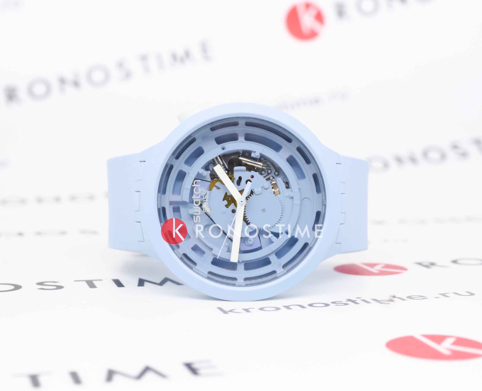 Swatch Swatch Big Bold Bioceramic Lacquered SB03N100 , наручные мужские часы фото под углом