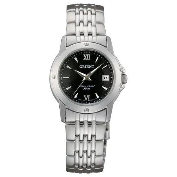 Orient Orient SZ3F005B (FSZ3F005B)  FSZ3F005B  женские часы черный циферблат, браслет  — вид спереди