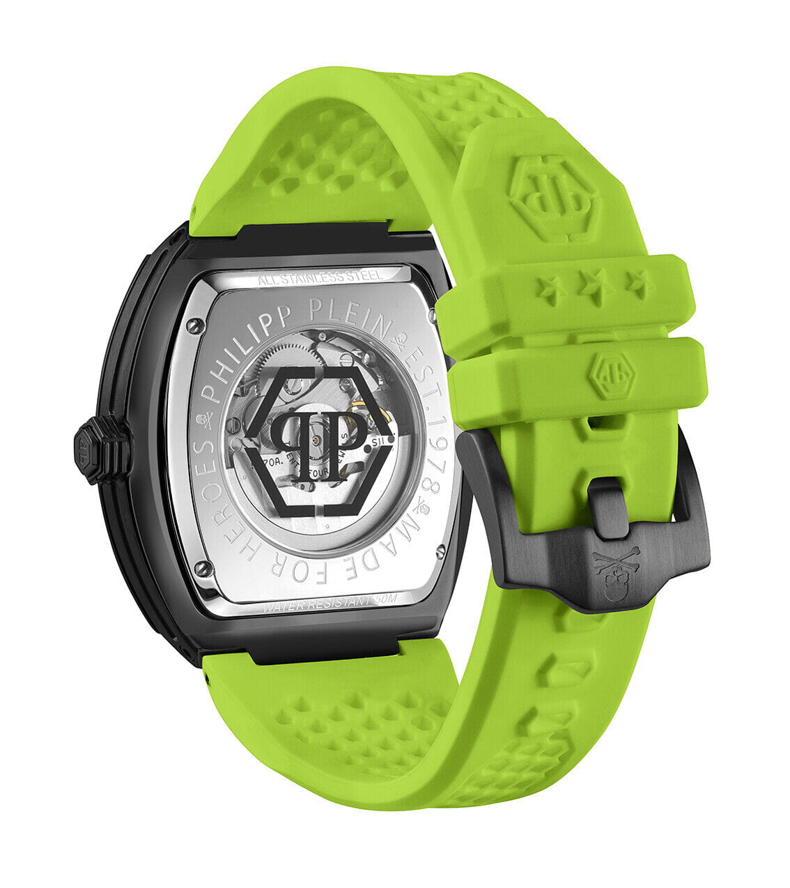 Philipp Plein Philipp Plein The Skeleton PWBAA0822 , наручные мужские часы фото под углом