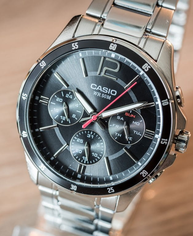 Casio Casio Collection MTP-1374D-1AVDF (MTP-1374D-1A) япония наручные мужские часы заводная головка с логотипом Casio