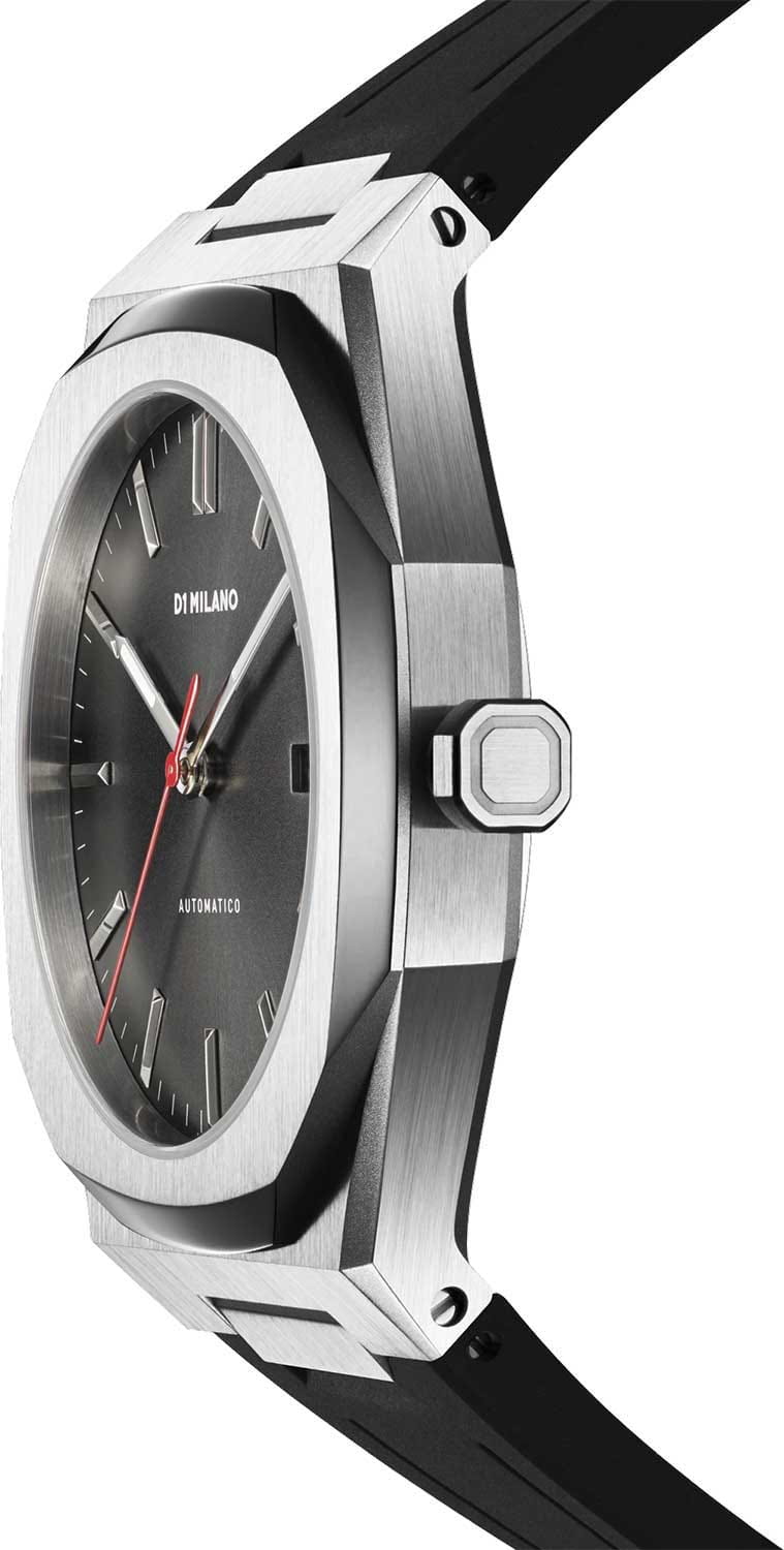 D1 Milano D1 Milano Automatico ATRJ10,  италия мужские часы на браслете каучук боковой вид