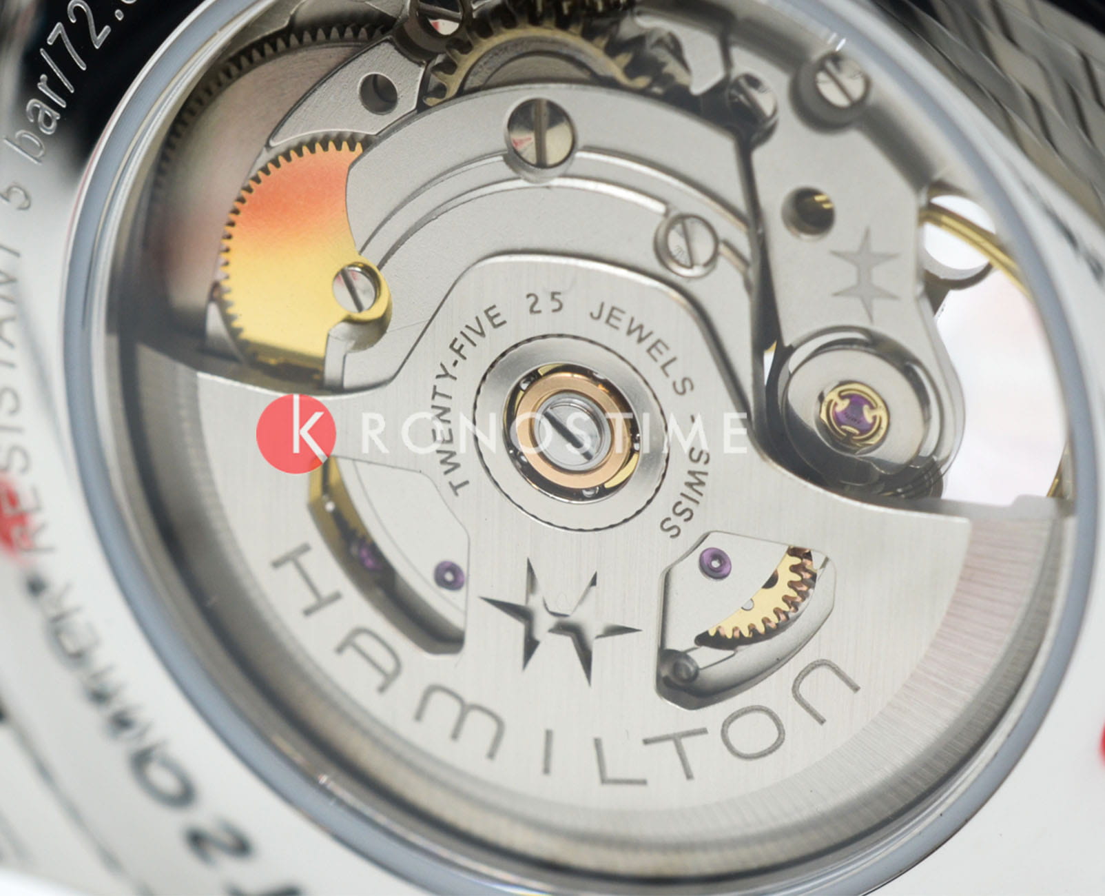Оригинальные часы Hamilton Hamilton Jazzmaster Open Heart Auto H32565135 механические калибр механизма h-10 общий вид