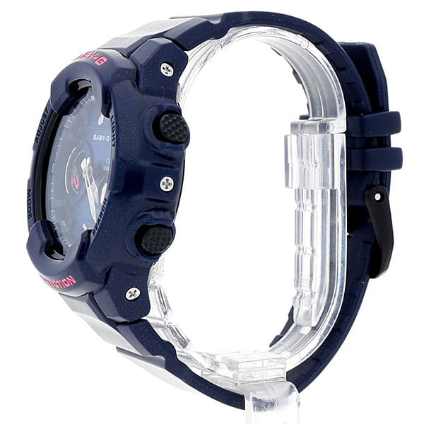 Casio Casio Baby-G BGA-230S-2A кварцевые женские часы часы крупный план синий циферблата