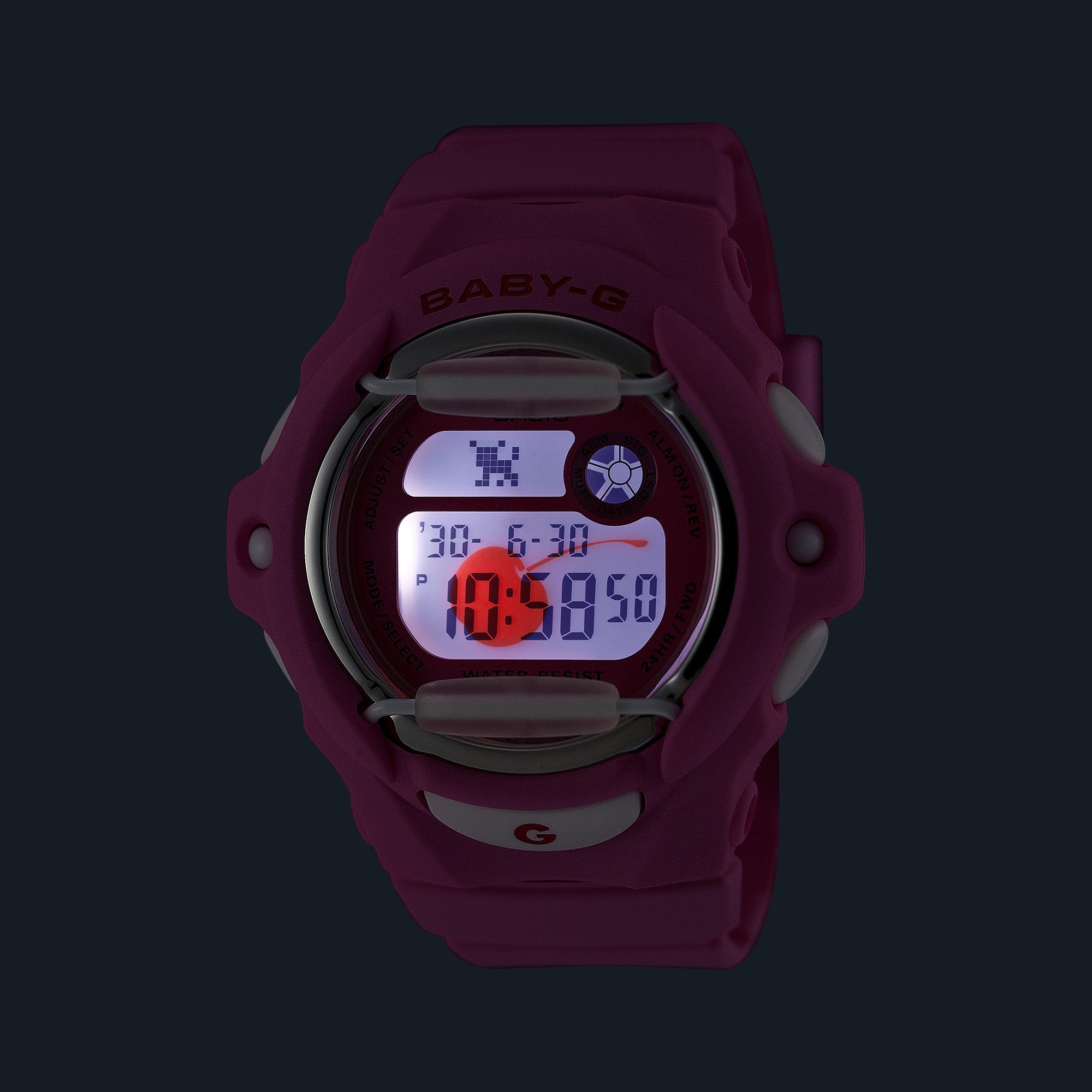 Casio Casio Baby-G BG-169CH-4 женские часы  циферблат на запястье