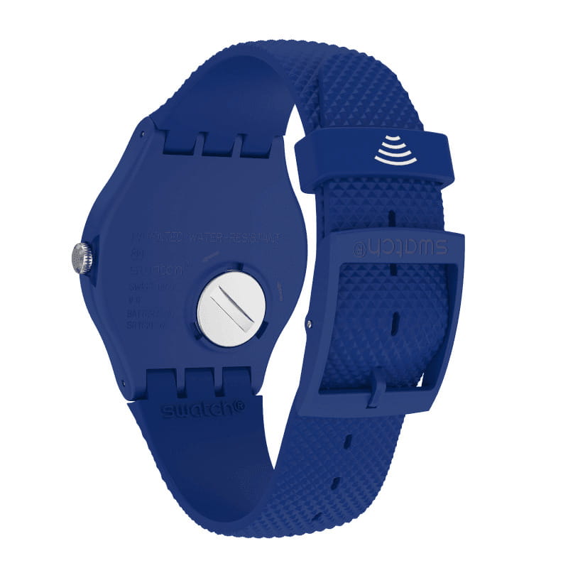 Swatch Swatch New Gent Swatch Pay! SVIN103-5300, gent швейцария мужские часы на браслете силикон боковой вид
