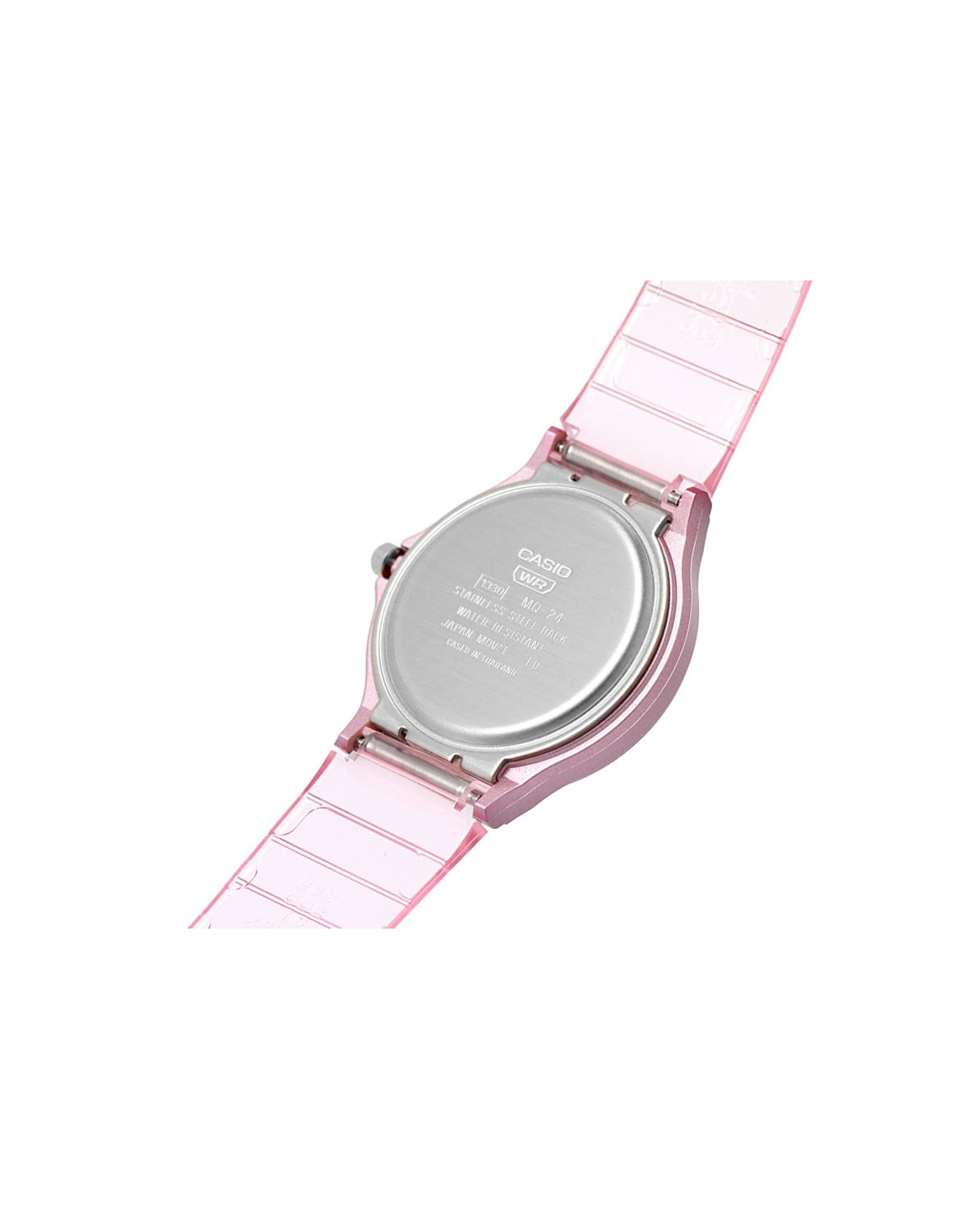 Casio Casio Collection MQ-24S-4BDF (MQ-24S-4B) женские часы розовый циферблат на запястье