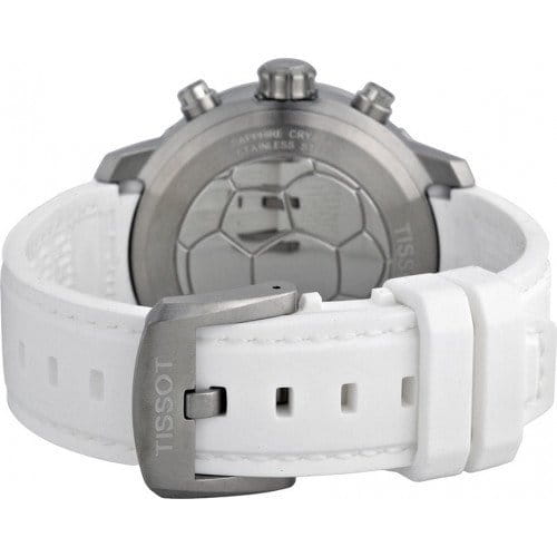 Оригинальные часы Tissot Tissot Quickste Chronograph Football T095.449.17.067.00 кварцевые калибр механизма eta g10.212 общий вид