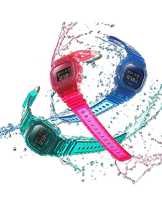 Оригинальные часы Casio Casio G-Shock DW-5600SB-4 электронные калибр механизма  общий вид