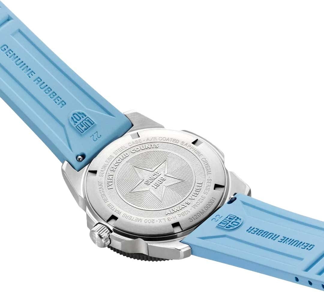 Luminox Luminox Pacific Diver XS.3124M  - задняя крышка сталь металл корпуса, швейцария часы