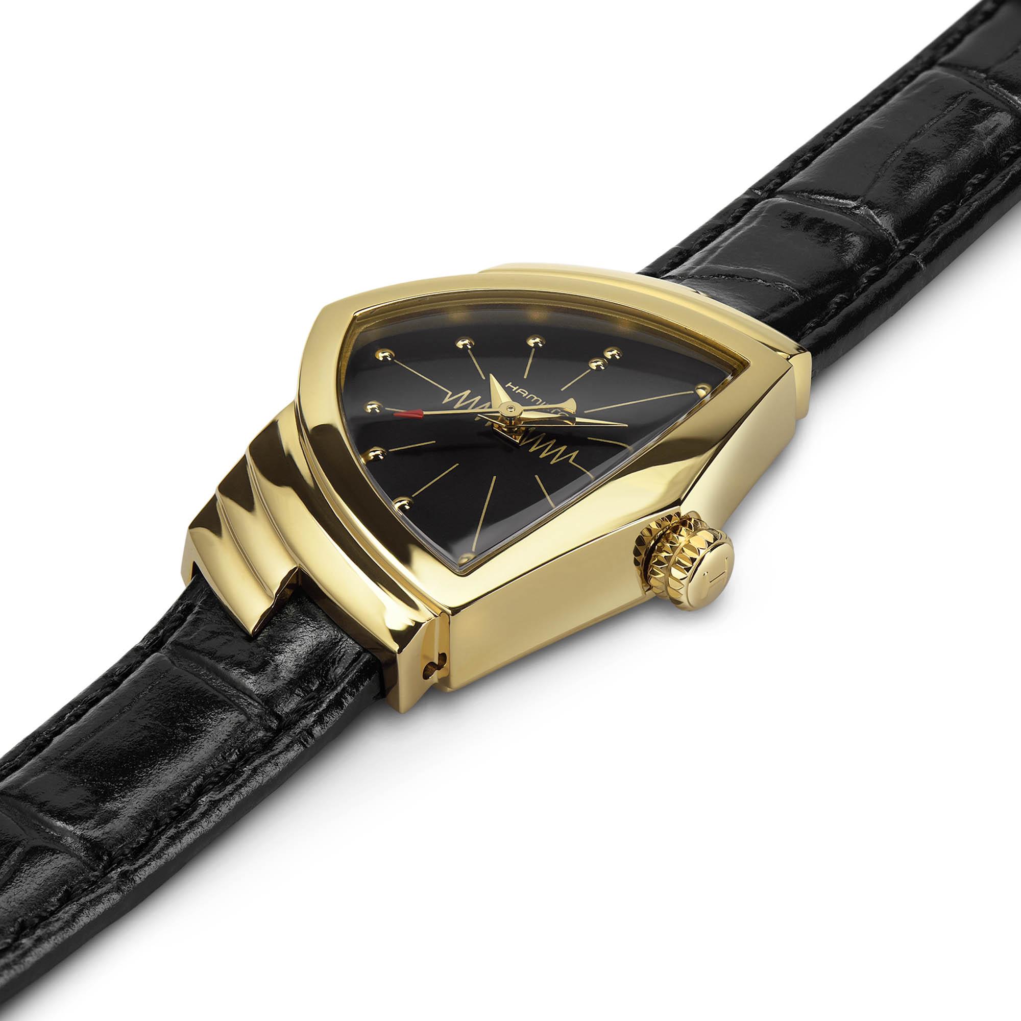 Hamilton Hamilton Ventura Quartz H24101731 , наручные мужские часы фото под углом