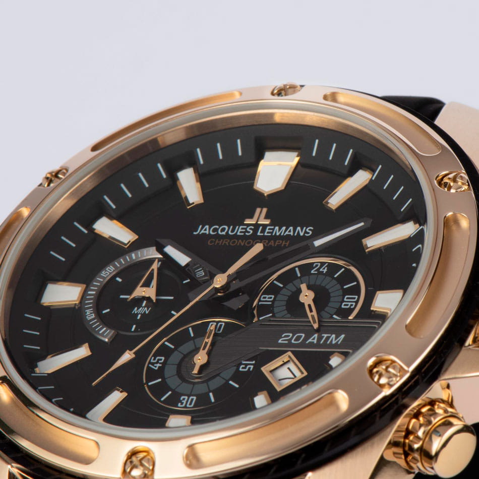 Оригинальные часы Jacques Lemans Jacques Lemans Liverpool 1-2141D кварцевые калибр механизма  общий вид