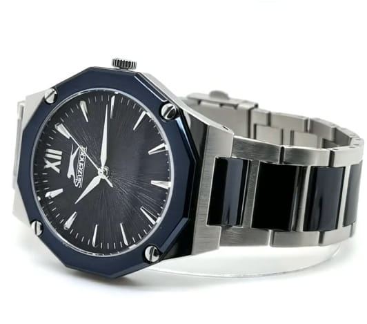 Оригинальные часы Slazenger Slazenger SL.09.2375.1.05 кварцевые калибр механизма seiko tmi vj21c1 общий вид