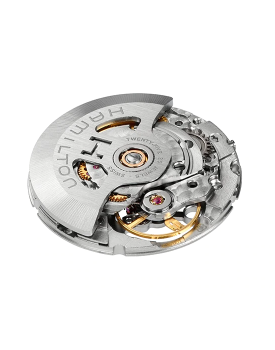 Hamilton Hamilton Jazzmaster Skeleton Lady Auto H32405871 механические женские часы часы крупный план перламутровый циферблата