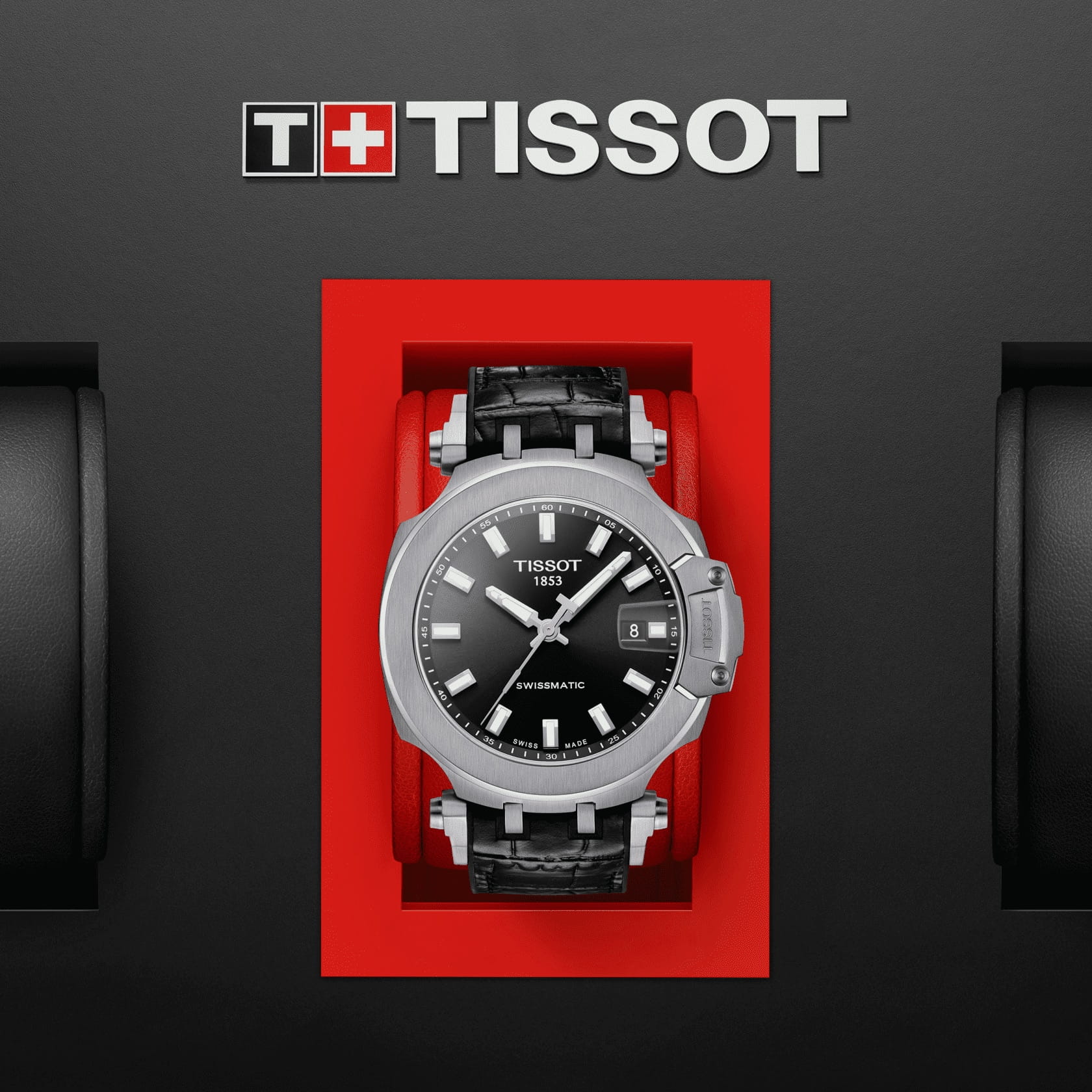 Оригинальные часы Tissot Tissot T-Race Swissmatic T115.407.17.051.00 механические калибр механизма c15.111 общий вид
