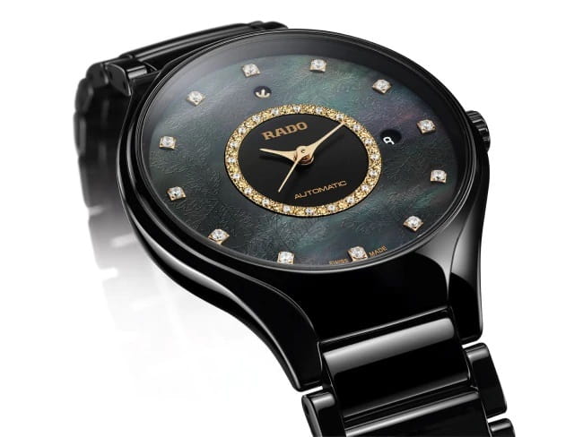 Rado Rado True Great Gardens of the World R27109742, true швейцария женские часы на браслете высокотехнологичная плазменная керамика боковой вид