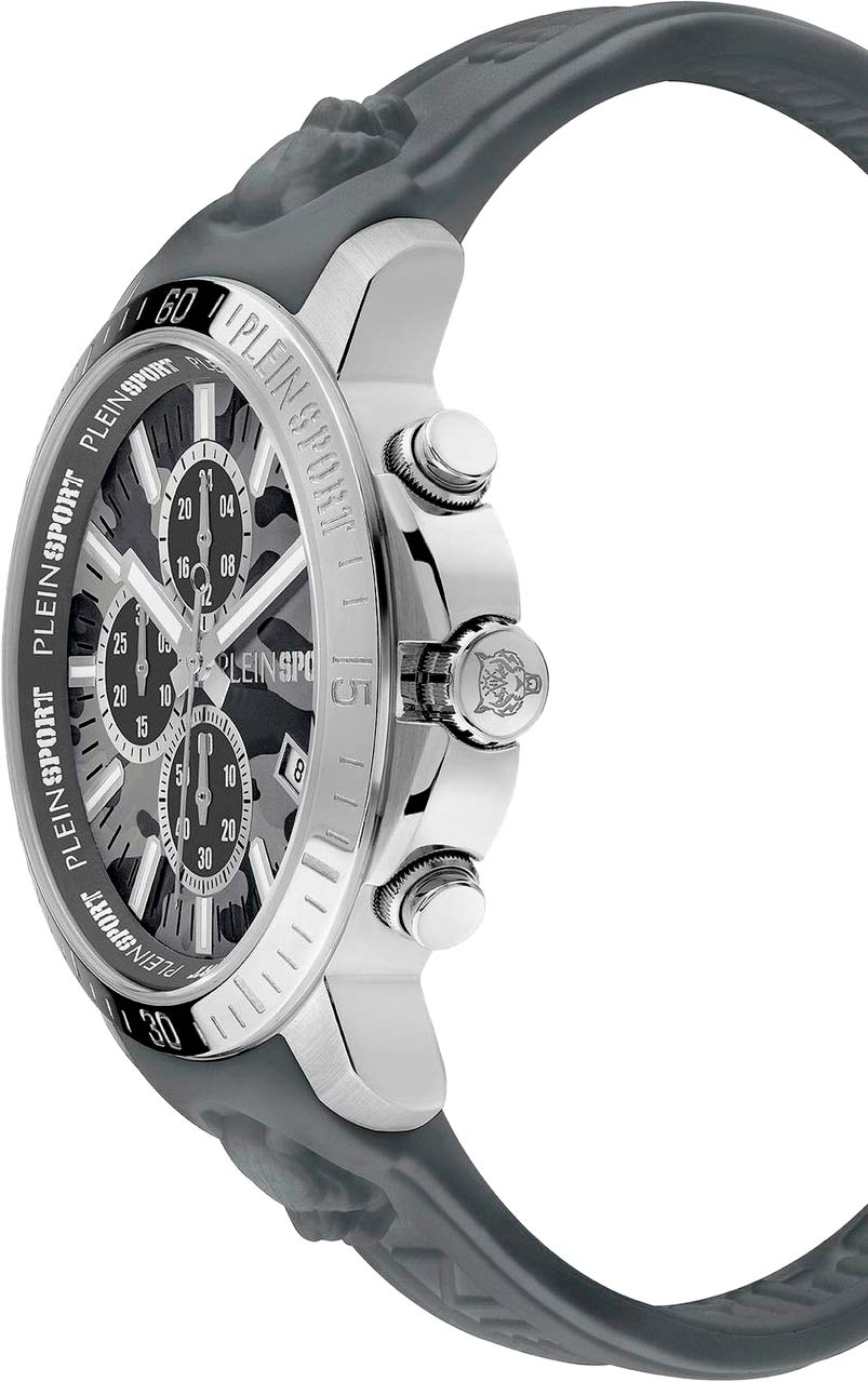 Plein Sport Plein Sport PSCBA0123,  германия мужские часы на браслете силикон боковой вид