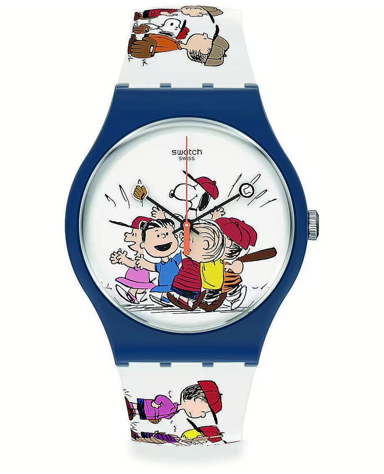 Swatch Swatch New Gent Biosourced SO29Z107  SO29Z107 кварцевые женские часы белый циферблат, браслет силикон — вид спереди