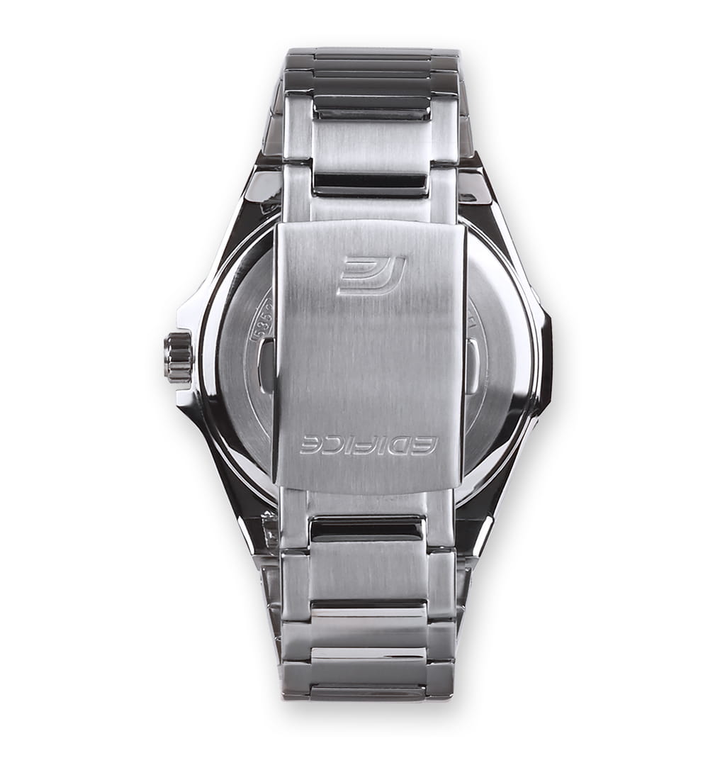 Casio Casio Edifice EFR-S108D-1AVUDF (EFR-S108D-1A), edifice япония мужские часы на браслете нержавеющая сталь боковой вид