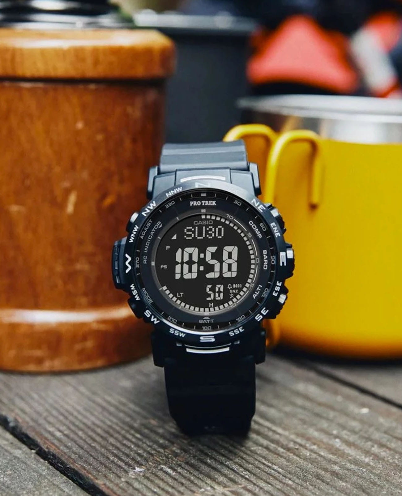 Casio Casio Pro Trek PRW-35Y-1BDR (PRW-35Y-1BER) япония наручные мужские часы заводная головка с логотипом Casio