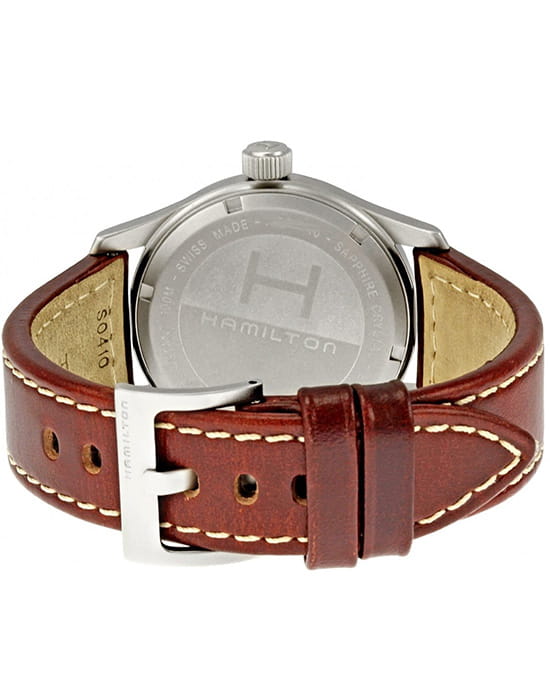 Hamilton Hamilton Khaki Field Quartz H68411533 мужские часы черный циферблат на запястье