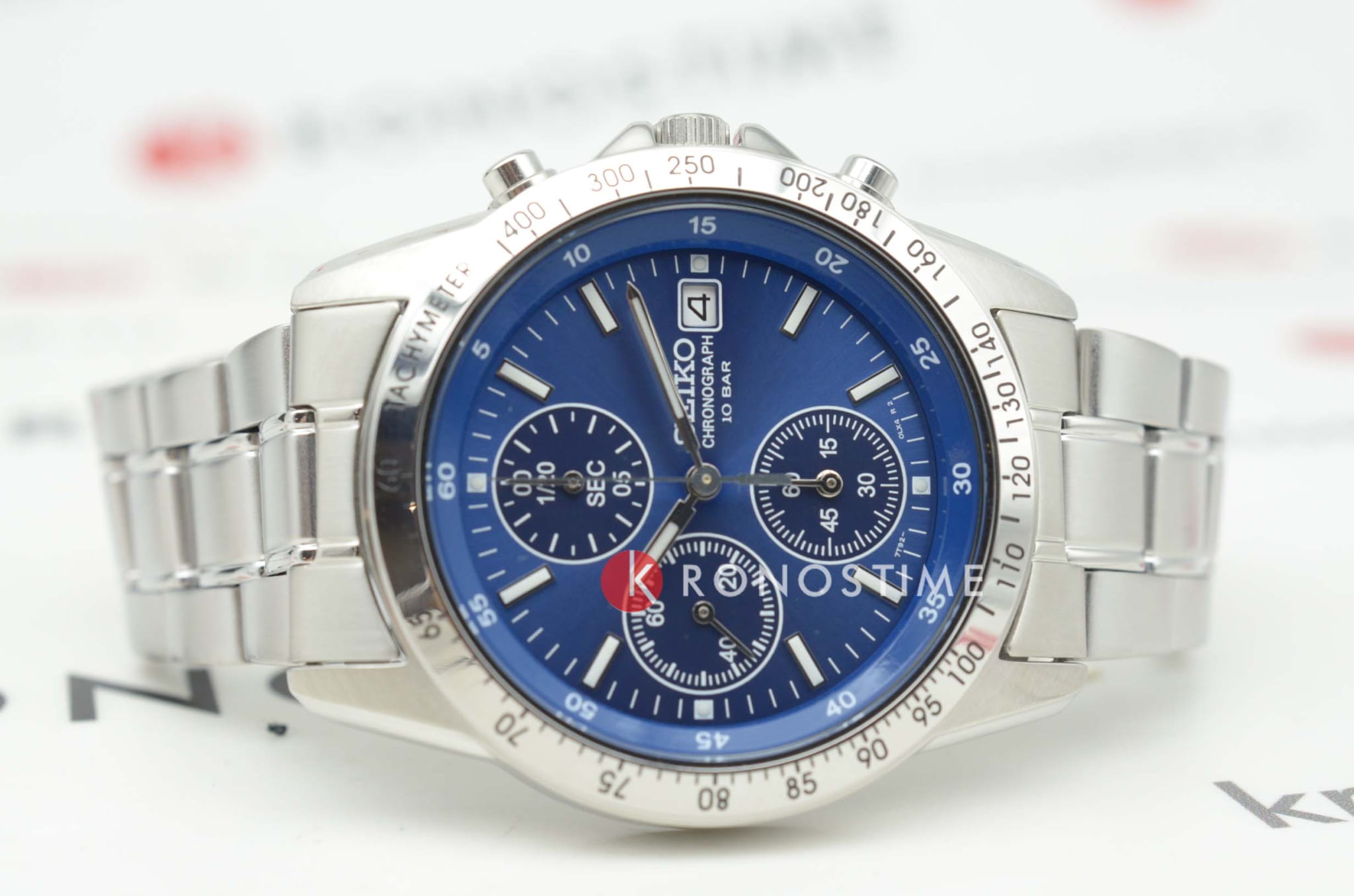 Оригинальные часы Seiko Seiko Spirit Chronograph SBTQ071 кварцевые калибр механизма 7t92 общий вид