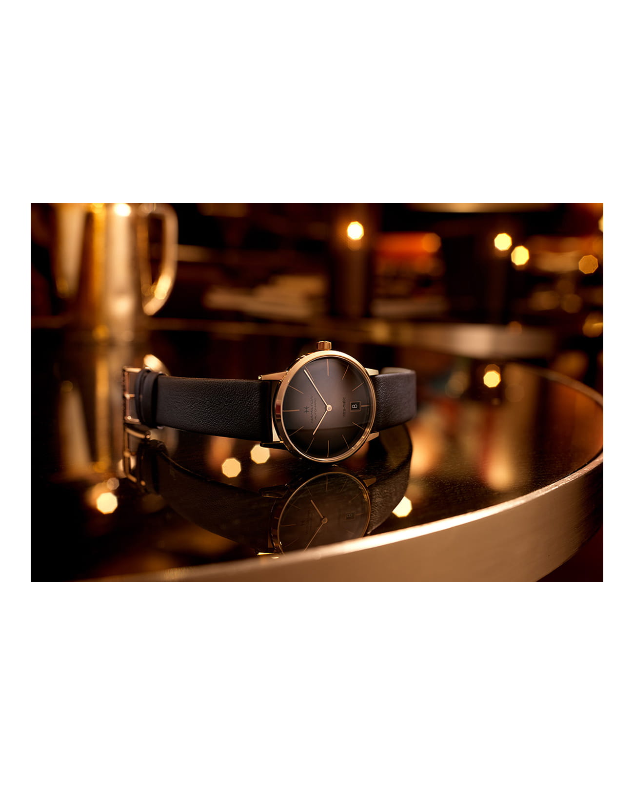 Hamilton Hamilton American Classic Intra-Matic Auto H38465501 , наручные мужские часы фото под углом