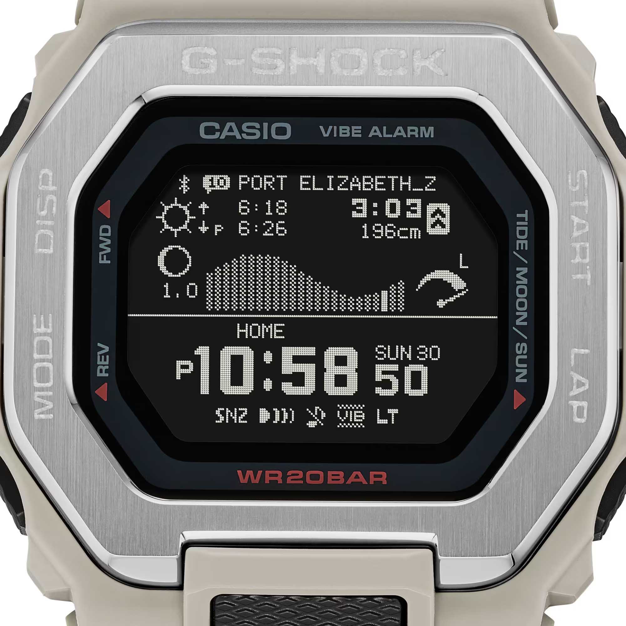 Оригинальные часы Casio Casio G-Shock GBX-100-8DR (GBX-100-8) электронные калибр механизма  общий вид