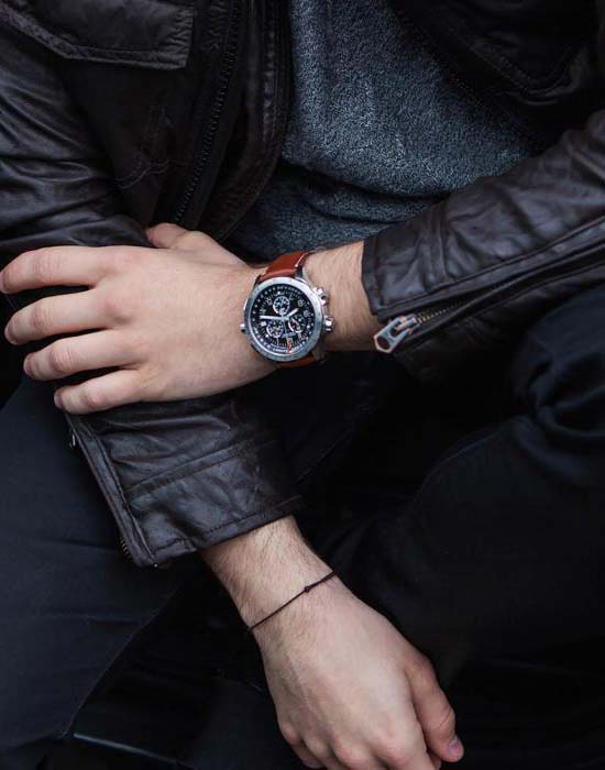 Hamilton Hamilton Khaki Aviation X-Wind GMT H77912535, khaki aviation швейцария мужские часы на браслете кожаный боковой вид
