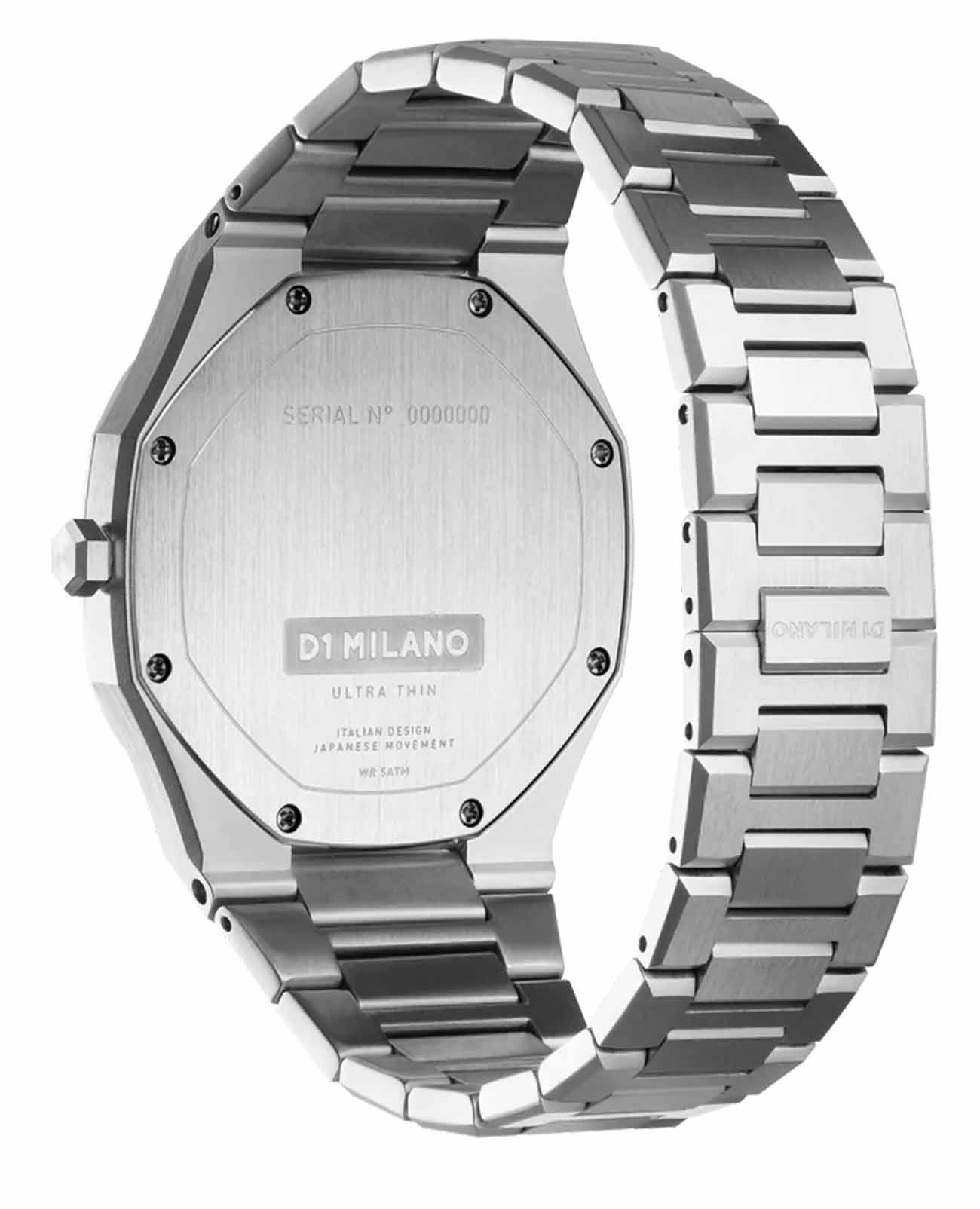 D1 Milano D1 Milano Ultra Thin UTBJ34 мужские часы зеленый циферблат на запястье