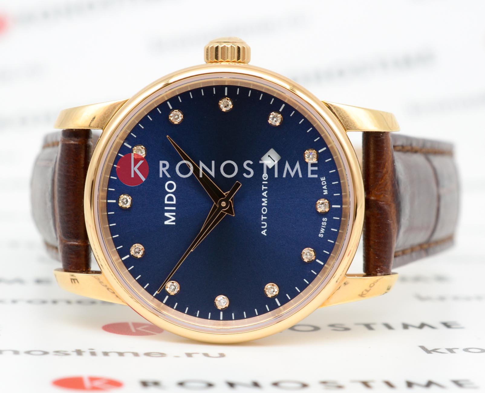 Mido Mido Baroncelli M7600.3.65.8 , наручные женские часы фото под углом