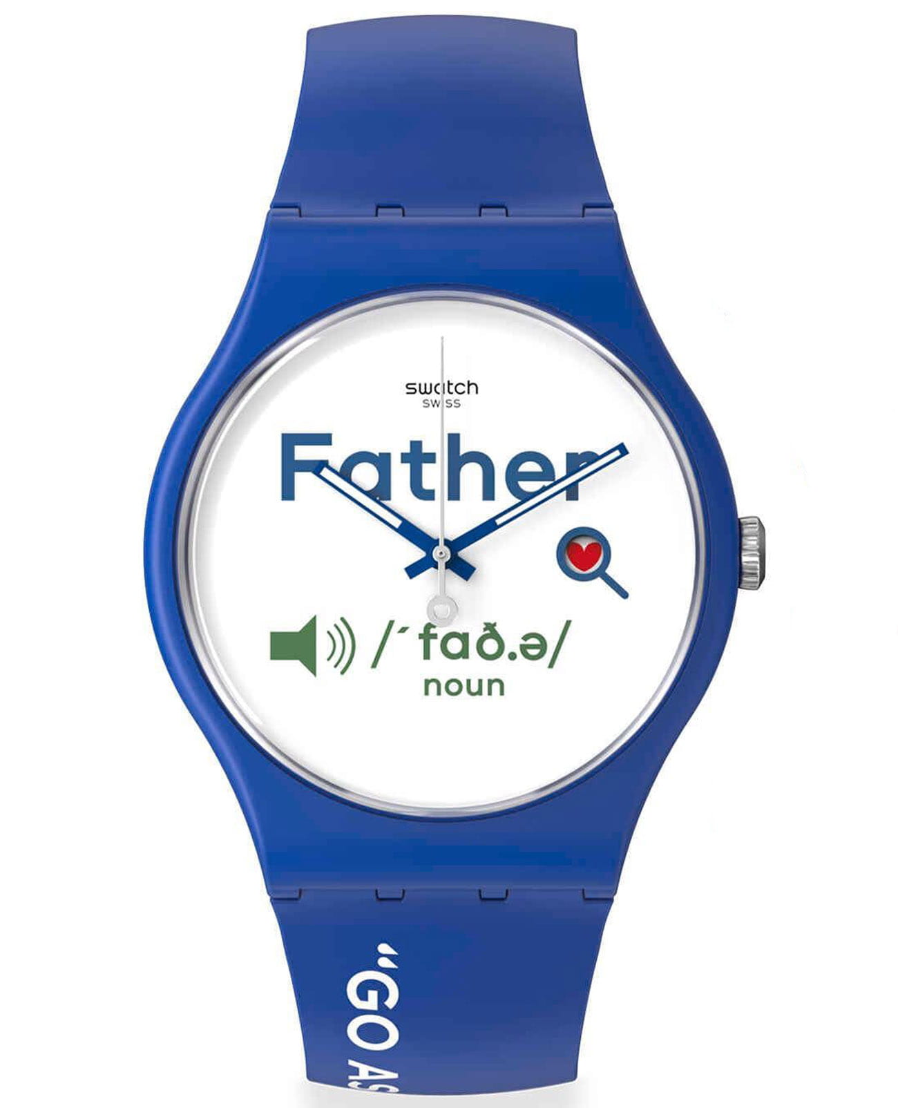 Swatch Swatch New Gent Biosourced SO29Z704  SO29Z704 кварцевые мужские часы белый циферблат, браслет силикон — вид спереди