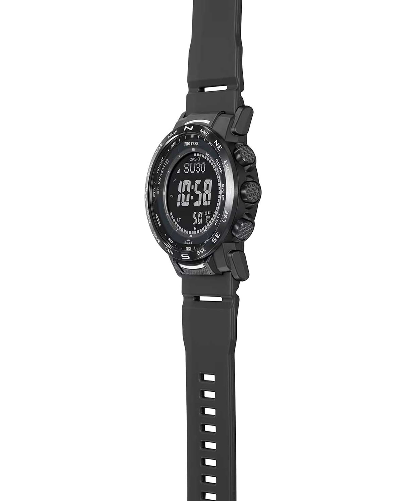 Casio Casio Pro Trek PRW-35Y-1BDR (PRW-35Y-1BER) мужские часы серый циферблат на запястье