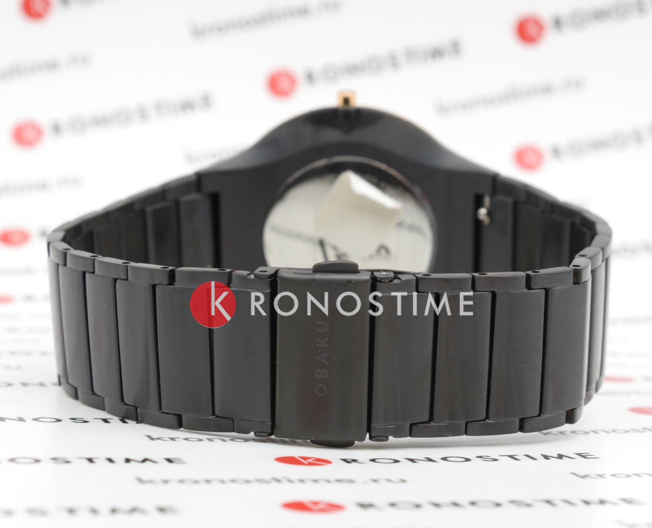 Obaku Obaku Linje Jude V292GXMBSB мужские часы черный циферблат на запястье