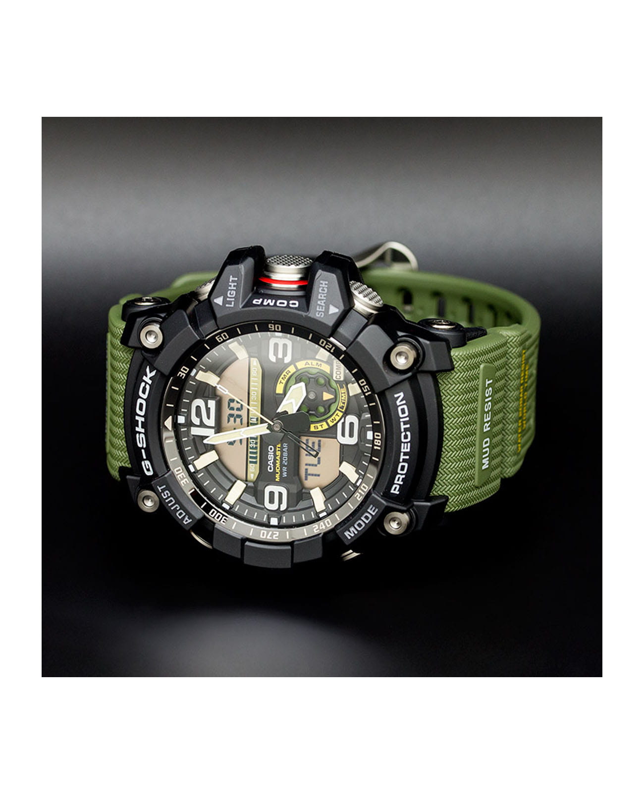 Casio Casio G-Shock GG-1000-1A3DR (GG-1000-1A3) электронные мужские часы часы крупный план черный циферблата