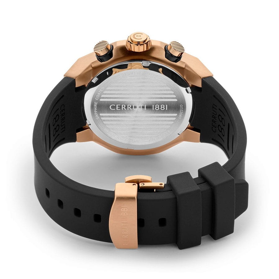 Cerruti 1881 Cerruti 1881 Lucardo CIWGO2206102,  франция мужские часы на браслете силикон боковой вид