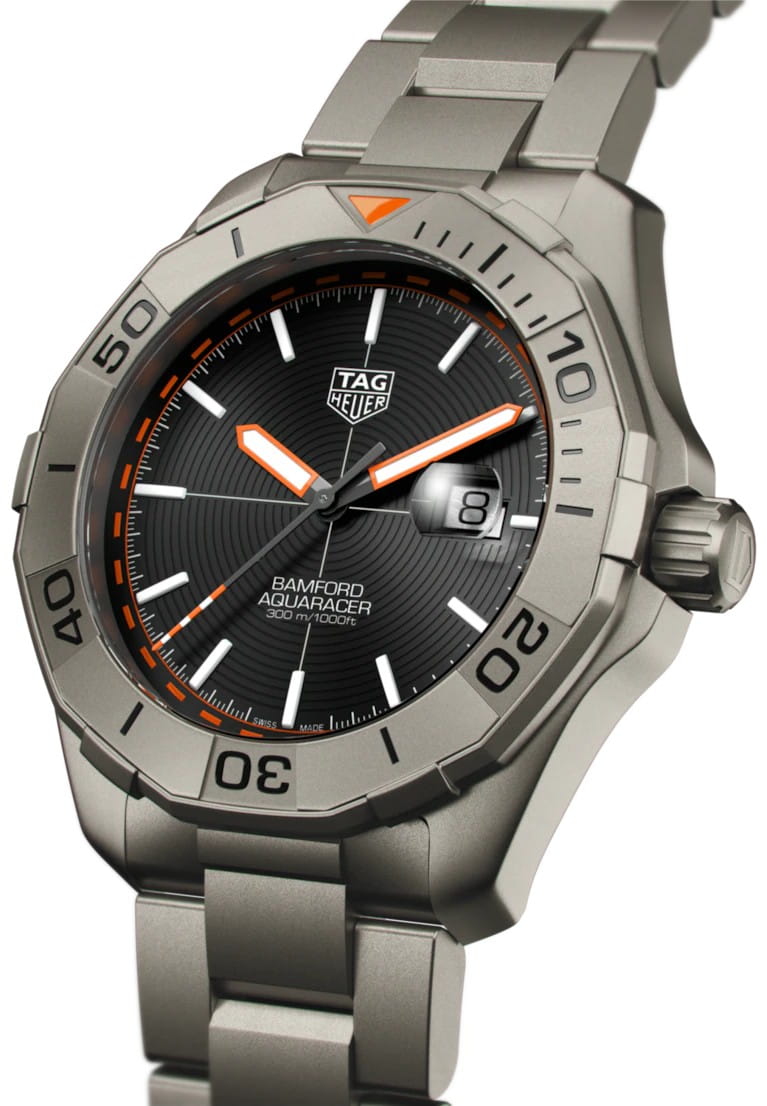 TAG Heuer TAG Heuer Aquaracer Professional 300 WAY208F.BF0638 мужские часы черный циферблат на запястье