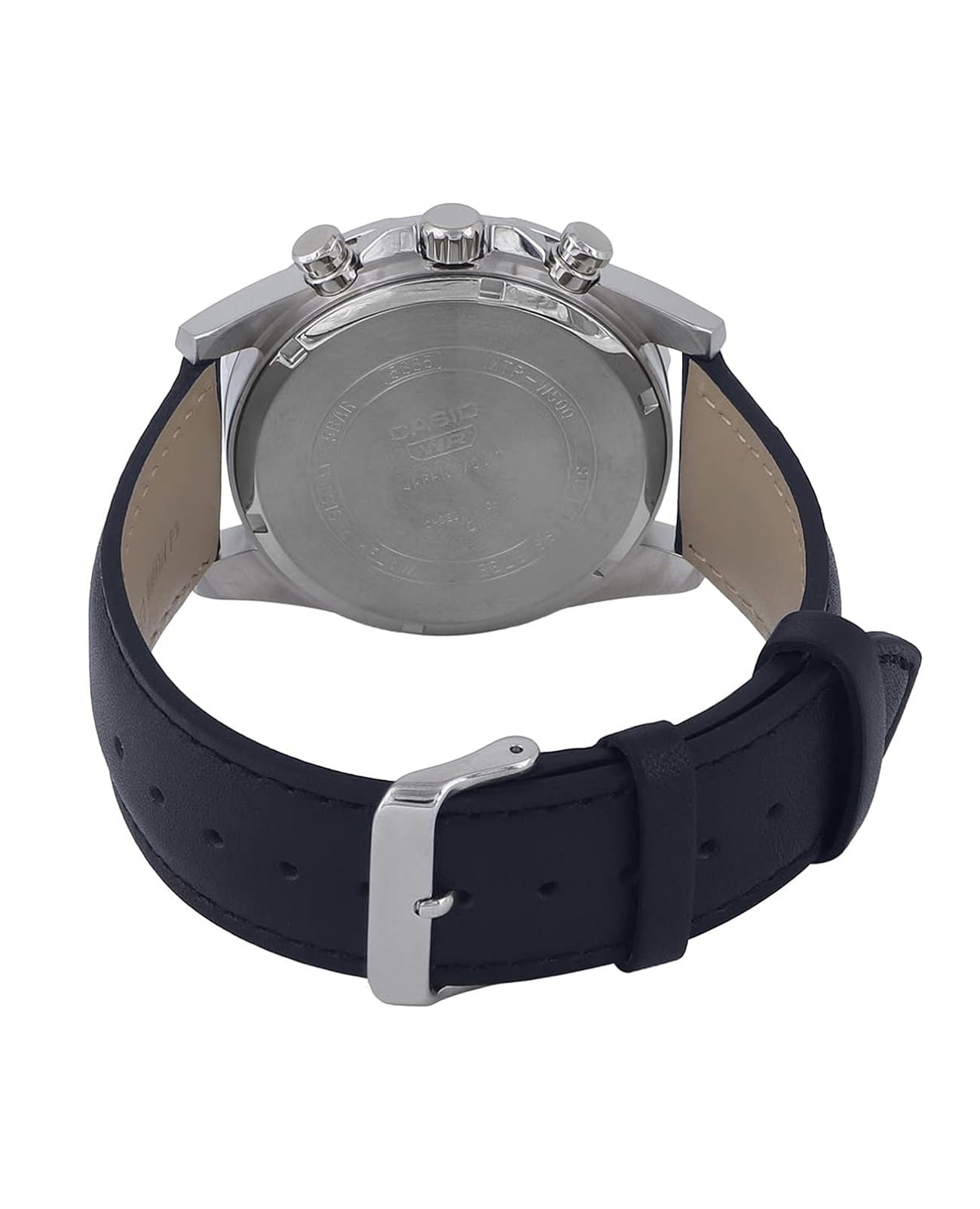 Casio Casio Collection MTP-W500L-3A, collection япония мужские часы на браслете кожаный боковой вид