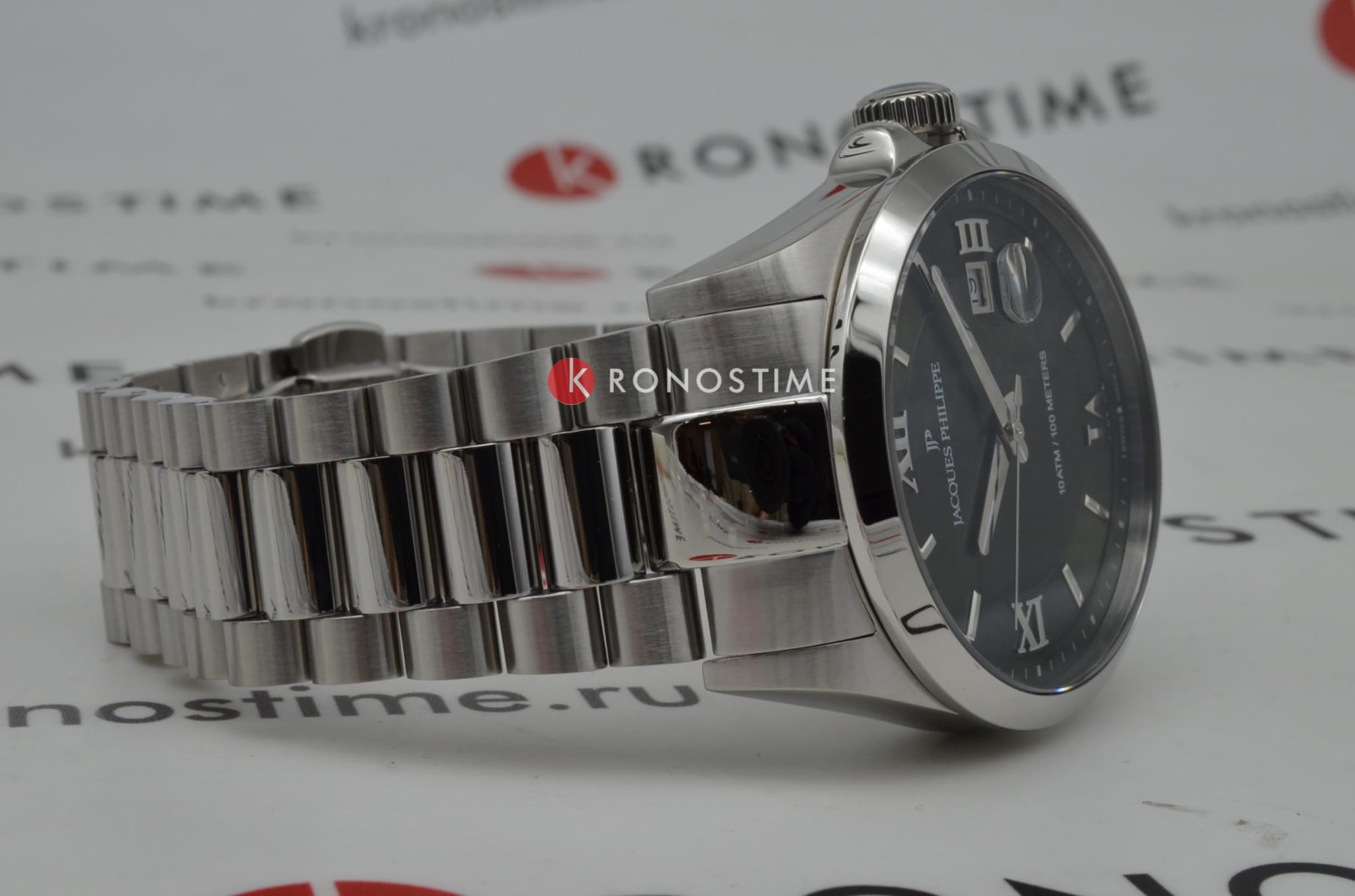Оригинальные часы Jacques Philippe Jacques Philippe Infinitum JPQGS3313X6 кварцевые калибр механизма  общий вид