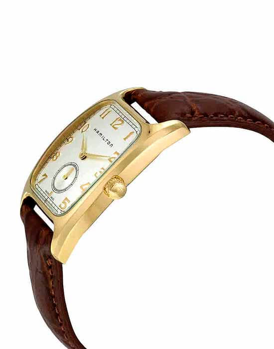 Hamilton H13431553 мужские часы застежка крупным планом