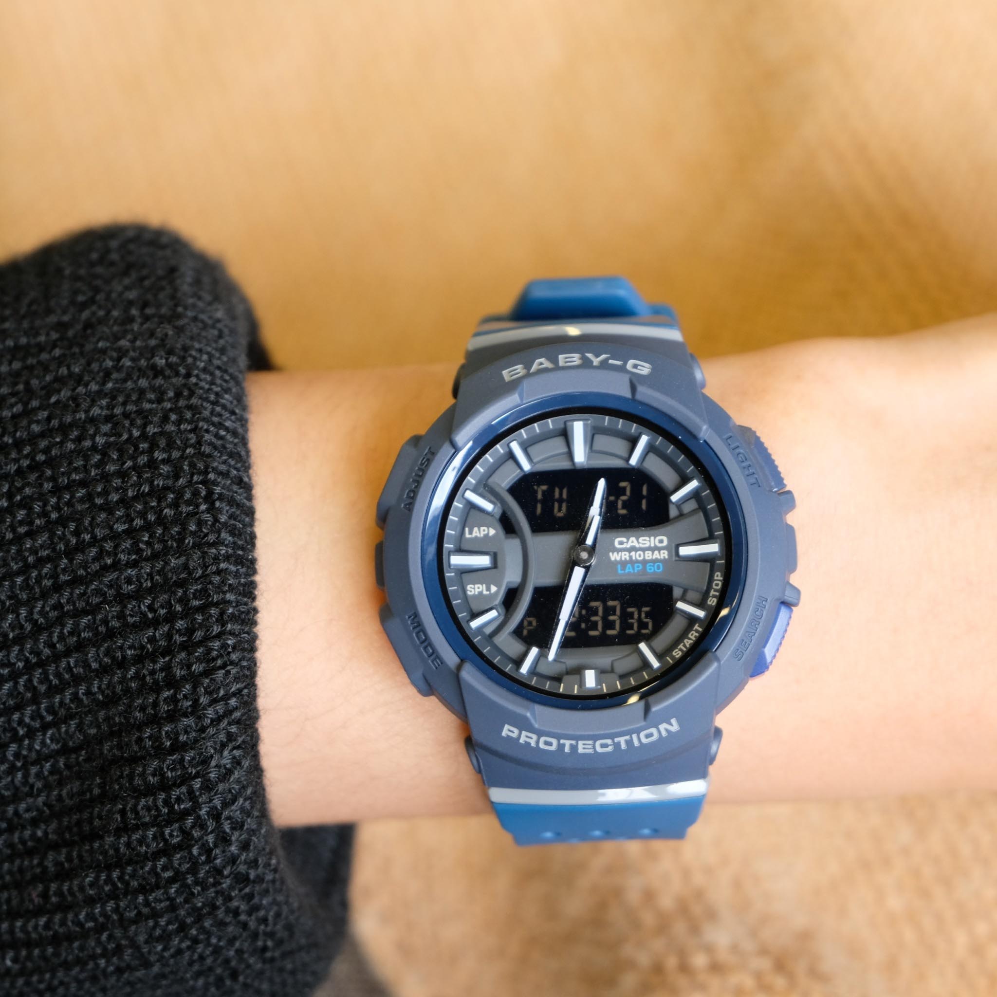 Casio Casio Baby-G BGA-240-2A1 , наручные женские часы фото под углом