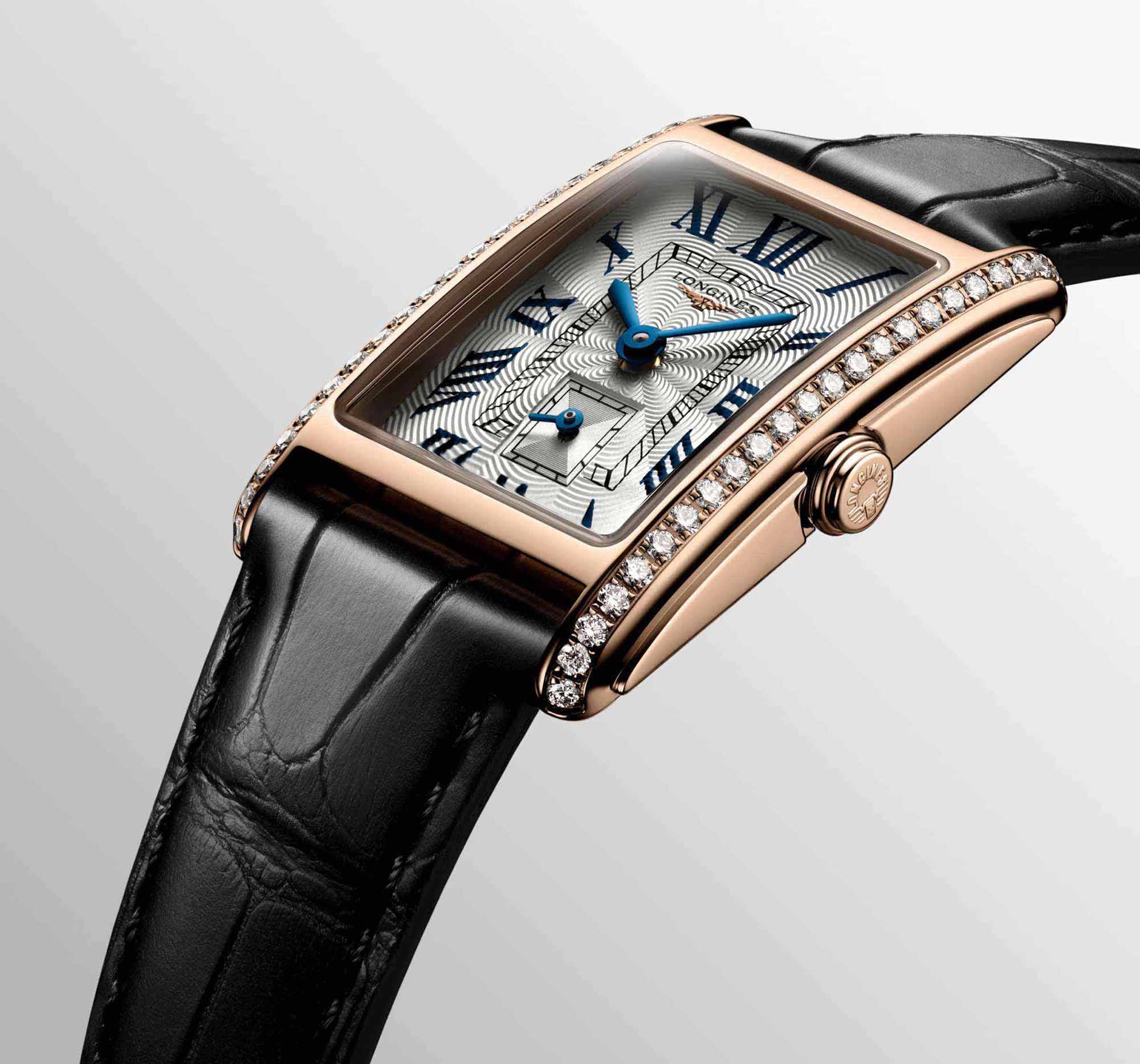 Longines Longines DolceVita L5.255.9.71.0 , наручные женские часы фото под углом