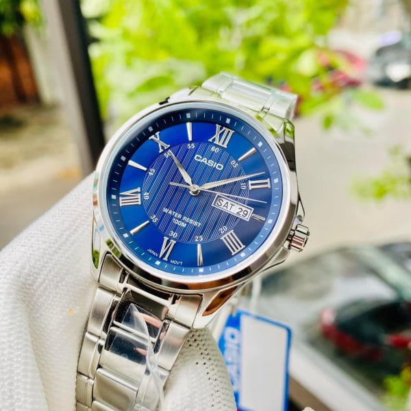 Casio Casio Collection MTP-1384D-2AVDF (MTP-1384D-2A) кварцевые часы с аксессуарами мужские часы модель MTP-1384D-2A