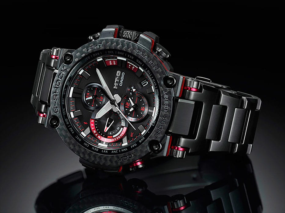Casio Casio G-Shock Premium MTG-B1000XBD-1A мужские часы черный циферблат на запястье