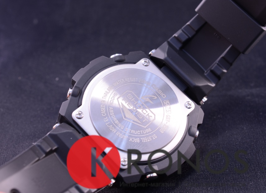 Casio Casio G-Shock GST-210B-4A мужские часы черный циферблат на запястье