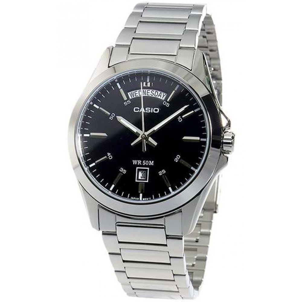 Casio Casio Collection MTP-1370D-1A2VDF (MTP-1370D-1A2)  - задняя крышка латунь металл корпуса, япония часы