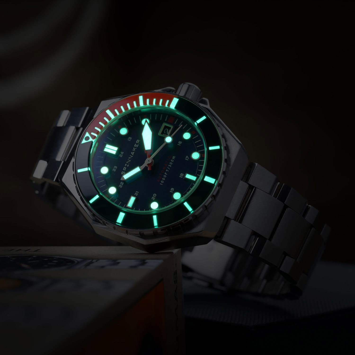 Spinnaker Spinnaker Dumas SP-5081-JJ англия наручные мужские часы заводная головка с логотипом Spinnaker