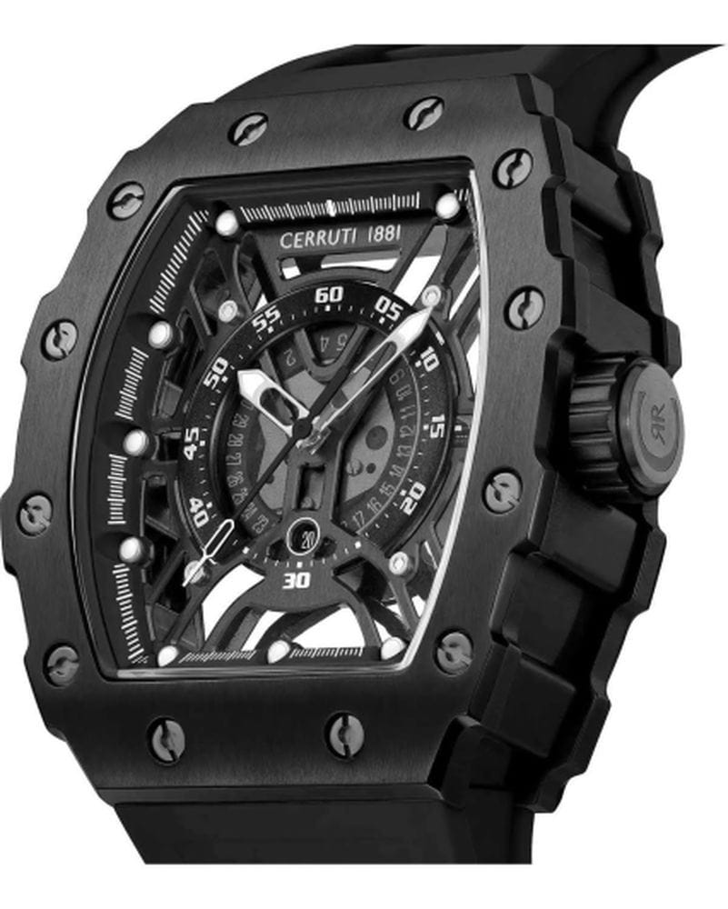 Cerruti 1881 Cerruti 1881 Gubbio CIWGN0057701,  франция мужские часы на браслете силикон боковой вид