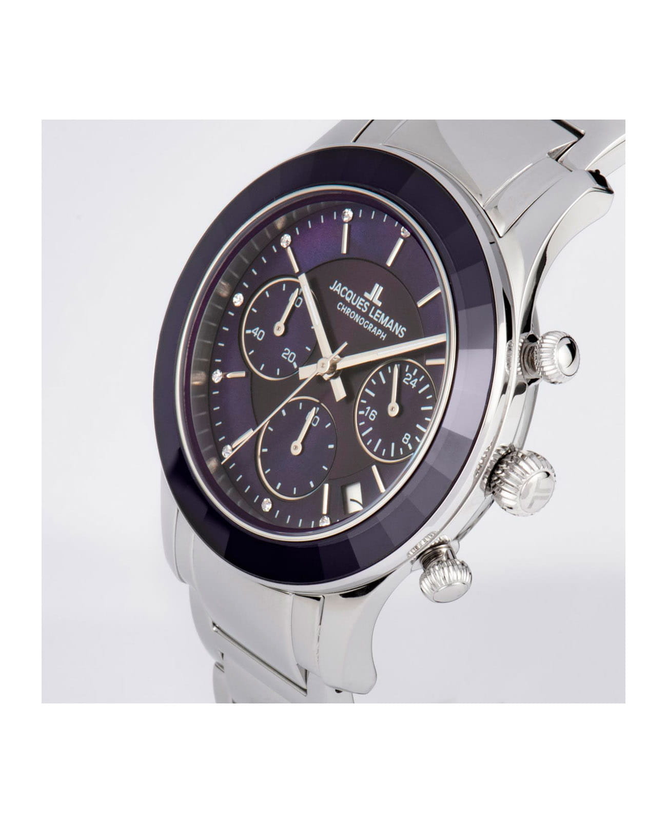 Оригинальные часы Jacques Lemans Jacques Lemans Venice 1-2151M кварцевые калибр механизма  общий вид