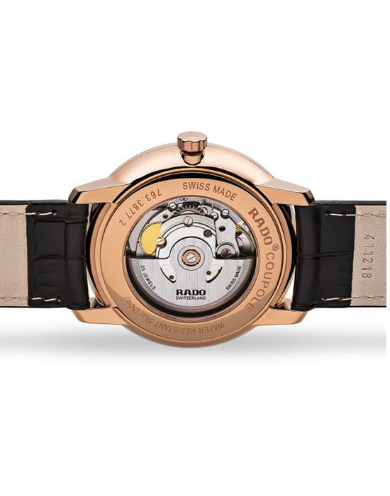 Rado Rado Coupole Classic Automatic R22877025 Classic — детали корпуса и кожаный